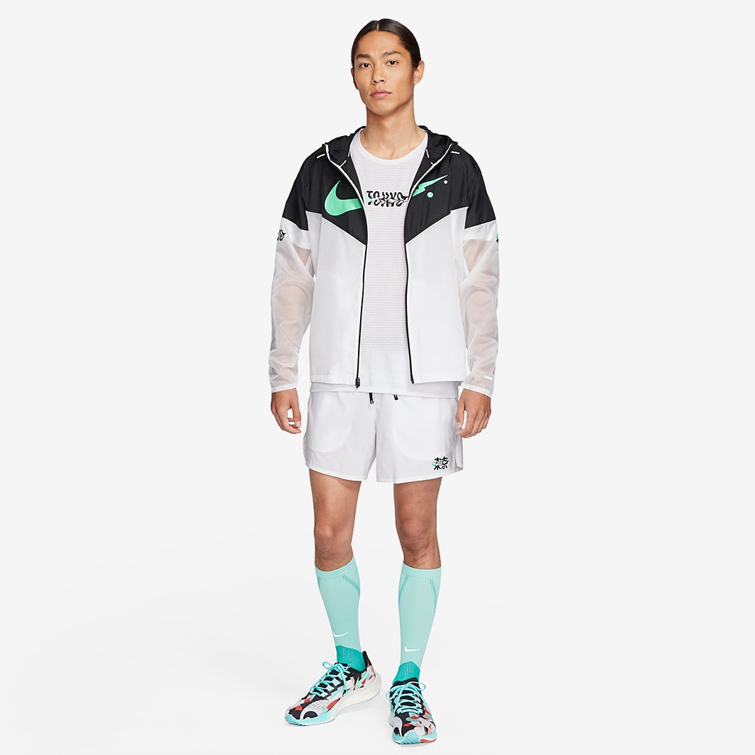 Nike Windrunner Tokyo Jacket - White/Black/Green Glow - Mens