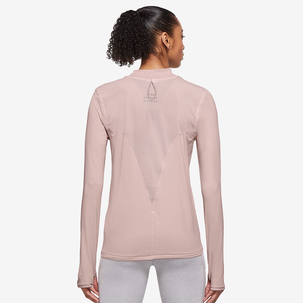nike women's dri fit long sleeve cotton tee