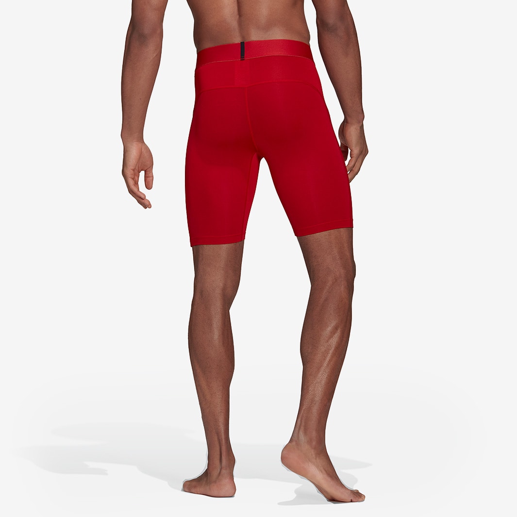 adidas Techfit Short Tight - Team Power Red - Mens Base Layer