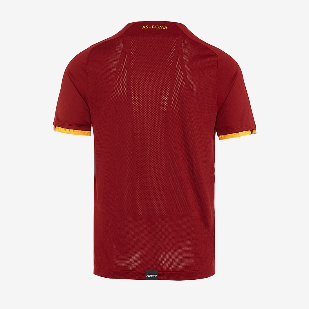 New Balance AS Roma Home Jersey 21/22 – Rockville & Sterling Soccer Supplies