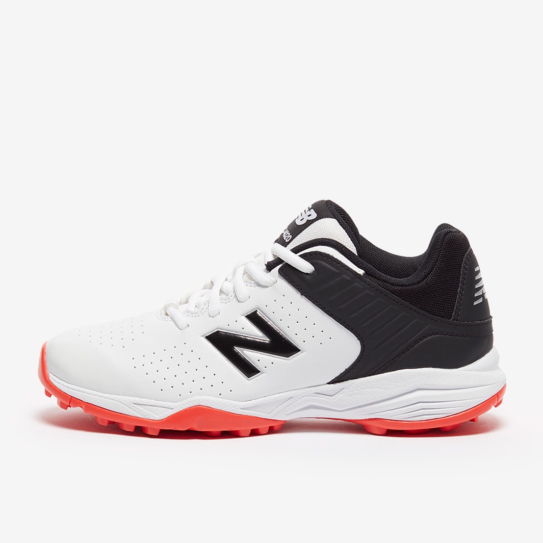 New Balance CK4020 Junior Turf Shoe - White/Black/Red - Boys Shoes