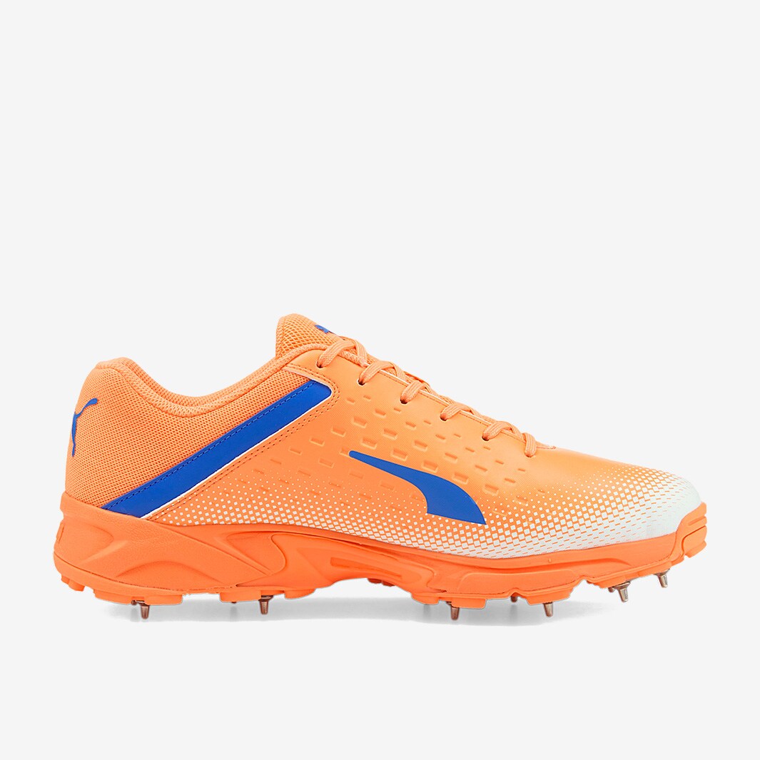 Puma evoSPEED Cricket Spike Orange/Blue/White Mens Shoes