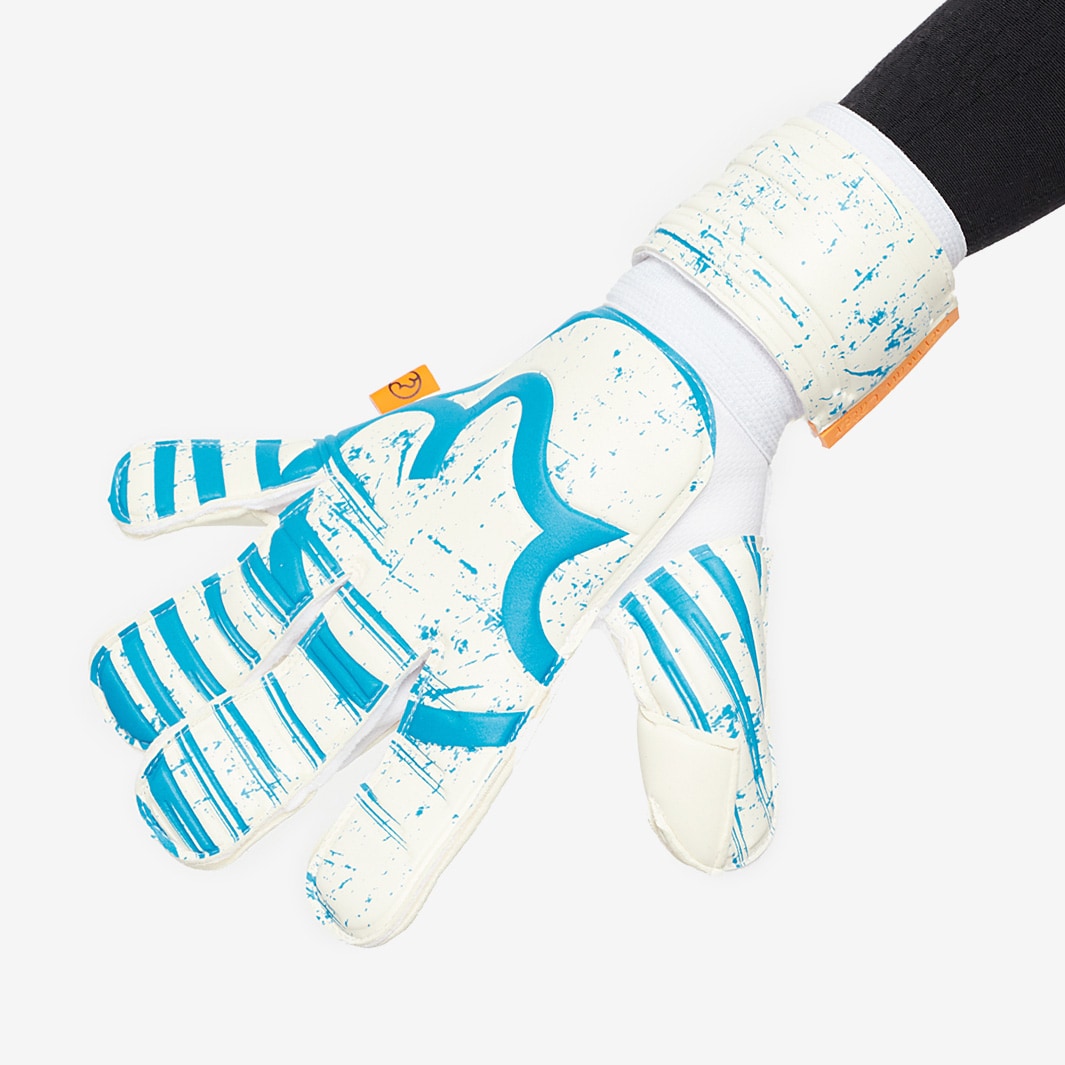 RWLK Picasso Pro Line Hybrid - White/Blue - Mens GK Gloves