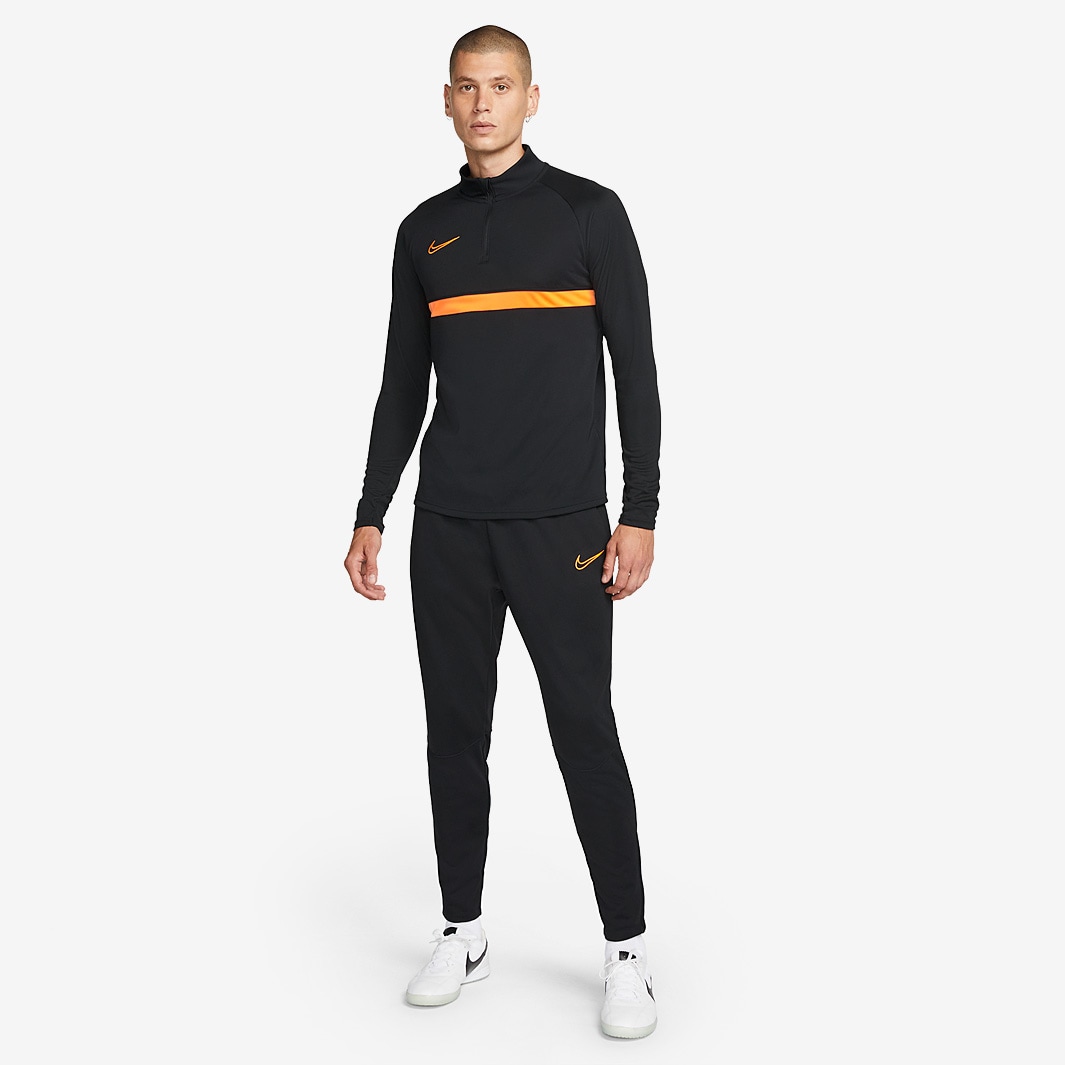 Nike Therma-FIT Winter Warrior Academy Pant - Black/Total Orange - Mens ...