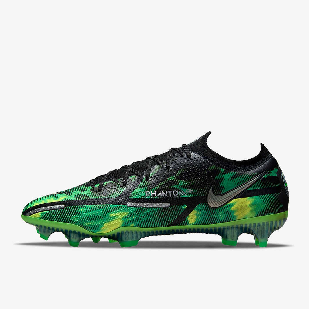レビュー高評価の商品 FG Elite II GT Phantom Nike - Platinum/Green Black/Metallic シューズ