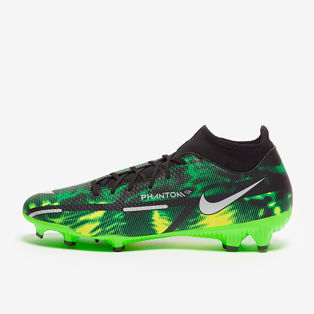 Nike Phantom GT II Academy DF FG/MG - Black/Metallic