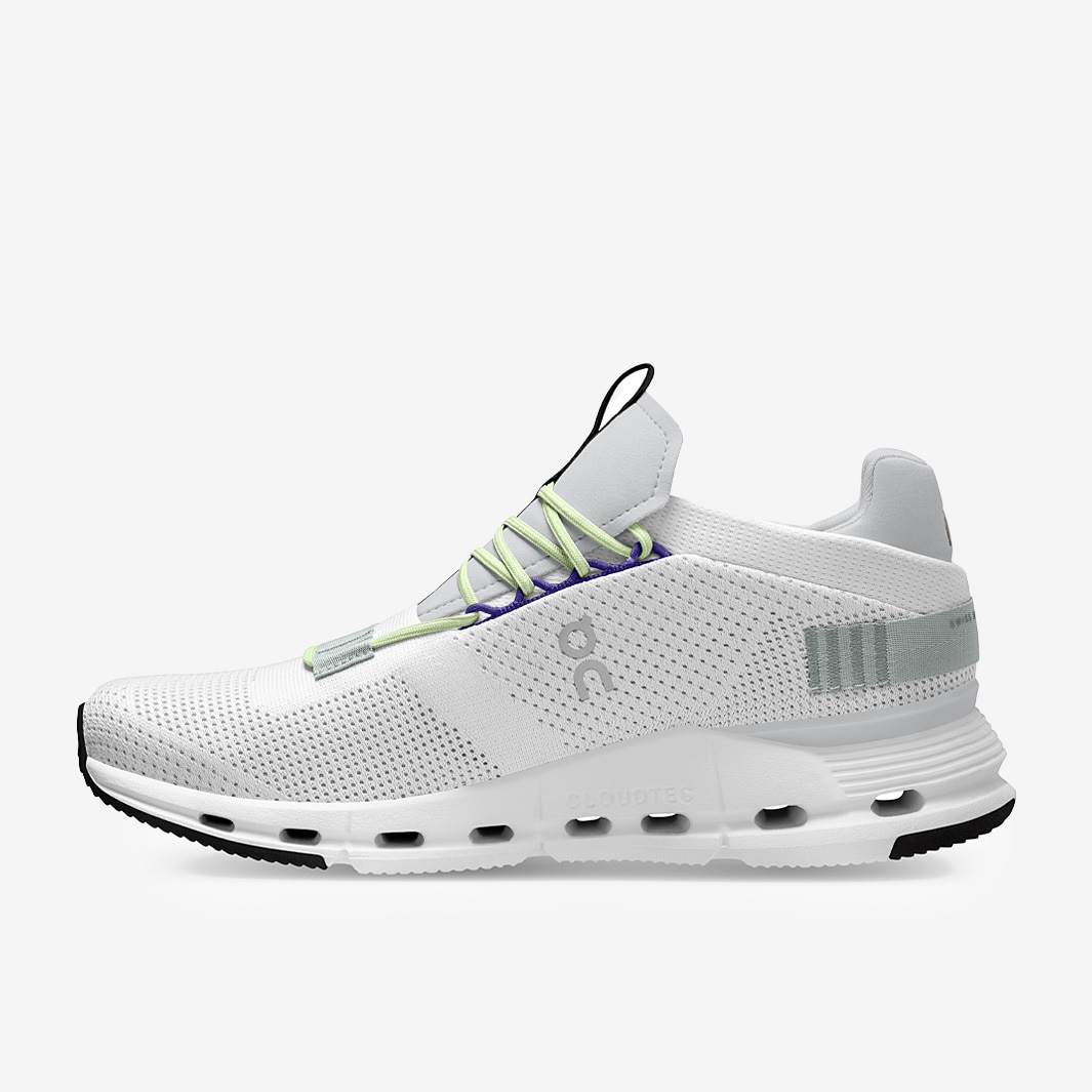 On Cloudnova - White/Mineral - Trainers - Mens Shoes