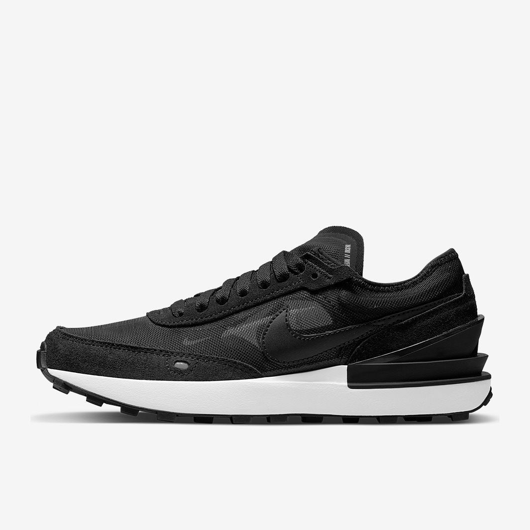 Nike Sportswear Kids Waffle One (GS) - Black/Black-White-Orange ...