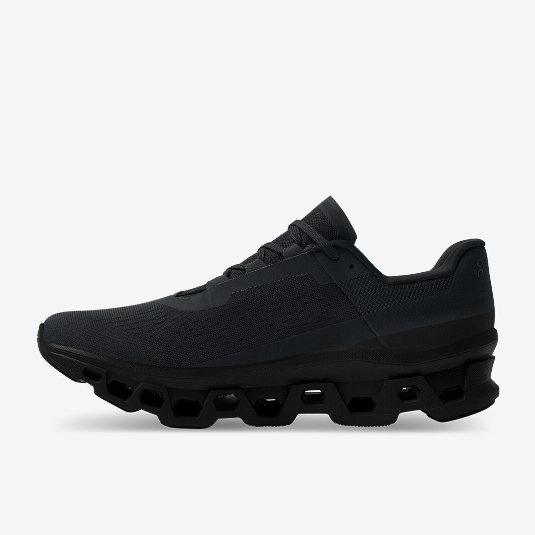 On Cloudmonster - All Black - Mens Shoes