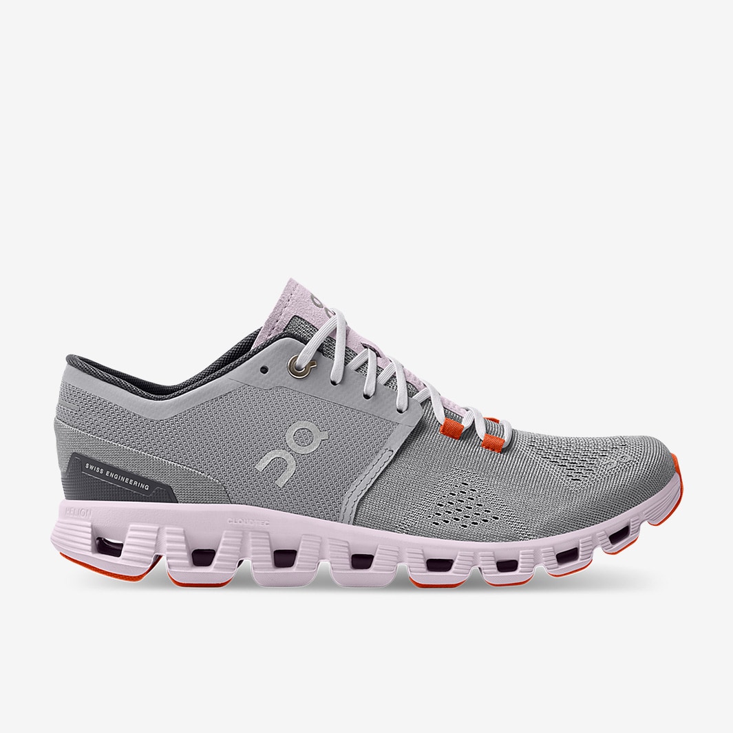 On Womens Cloud X - Alloy/Lily - Womens Shoes | Pro:Direct Running