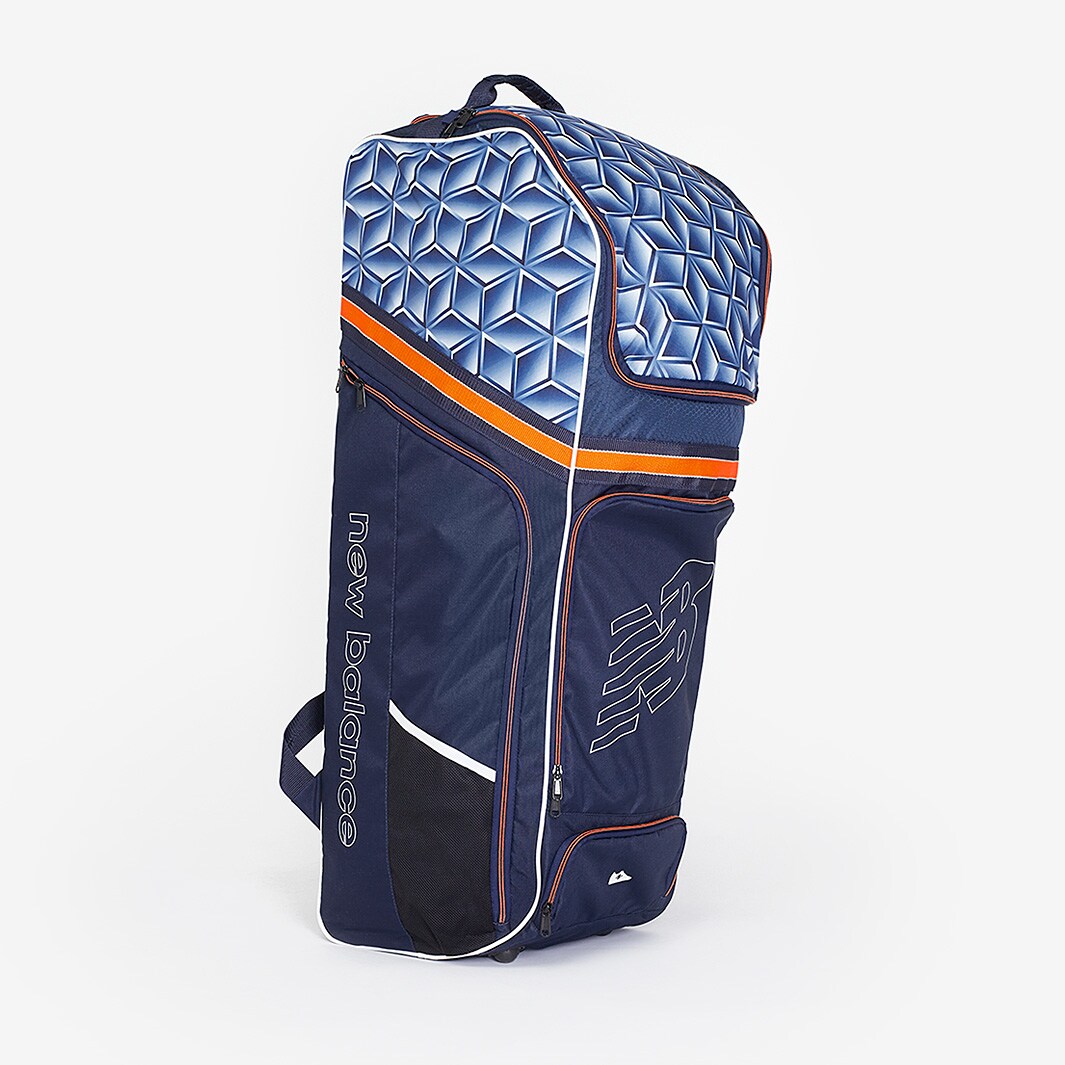 New Balance DC 1280 Duffle Bag Blue Orange Bags Luggage Pro Direct Cricket