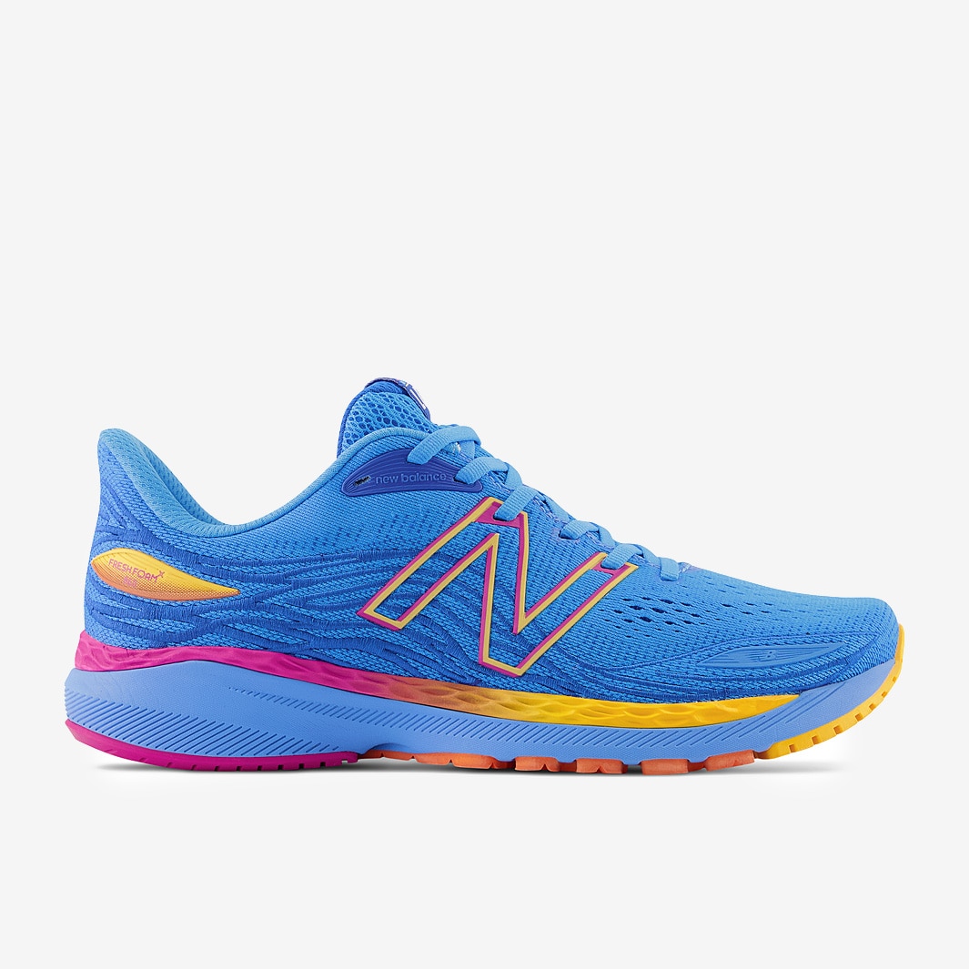New Balance Womens London Edition 860v12 Wide Blue Womens Shoes
