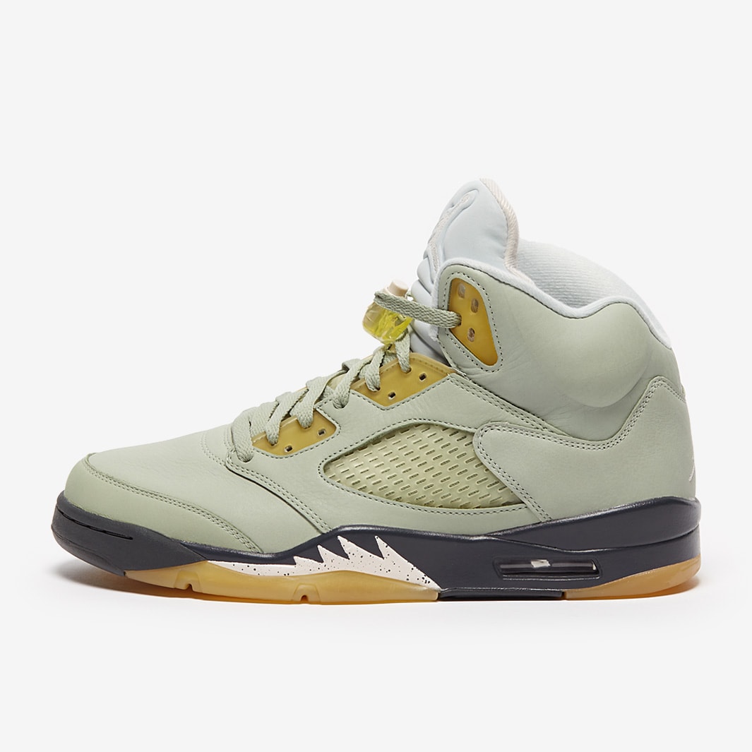 Air Jordan 5 Retro - Jade Horizon/Desert Sand/Light Sliver - Mens Shoes