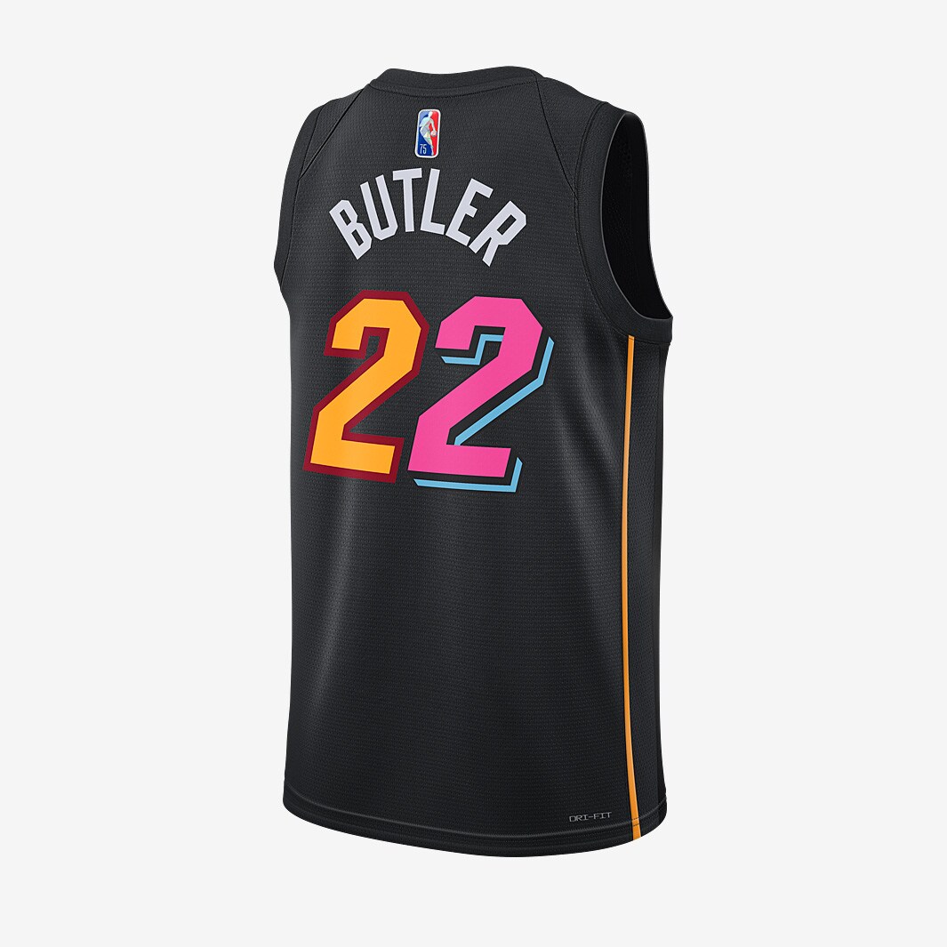 Nike NBA Miami Heat Jimmy Butler Swingman Trikot Schwarz/Butler Jimmy Herren Fanbekleidung