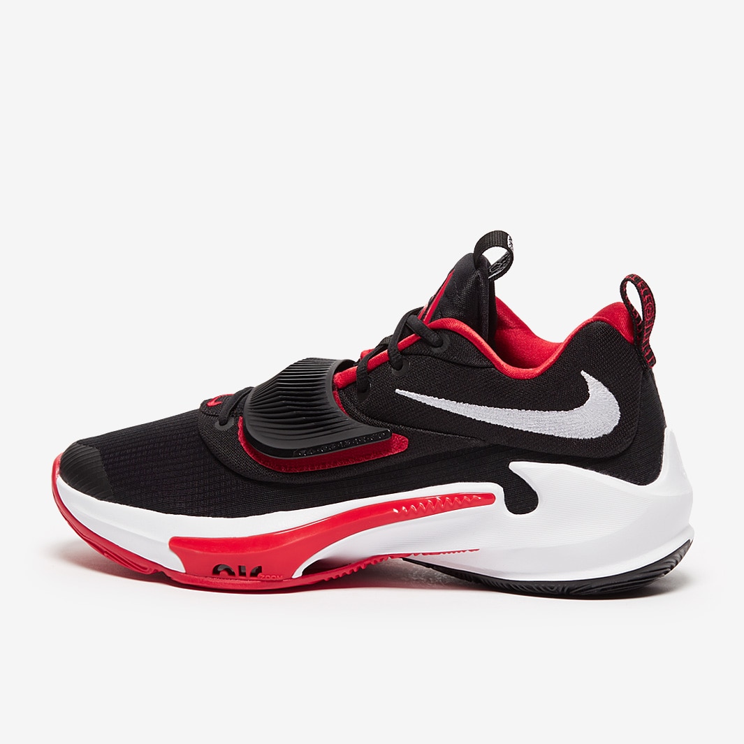 Nike Zoom Freak Warning Black/White-University Red Mens