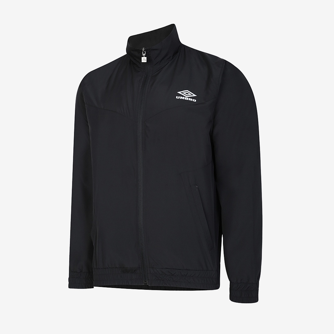 Umbro Diamond Woven Poly Trainingsanzug - Schwarz/Lunar Rock