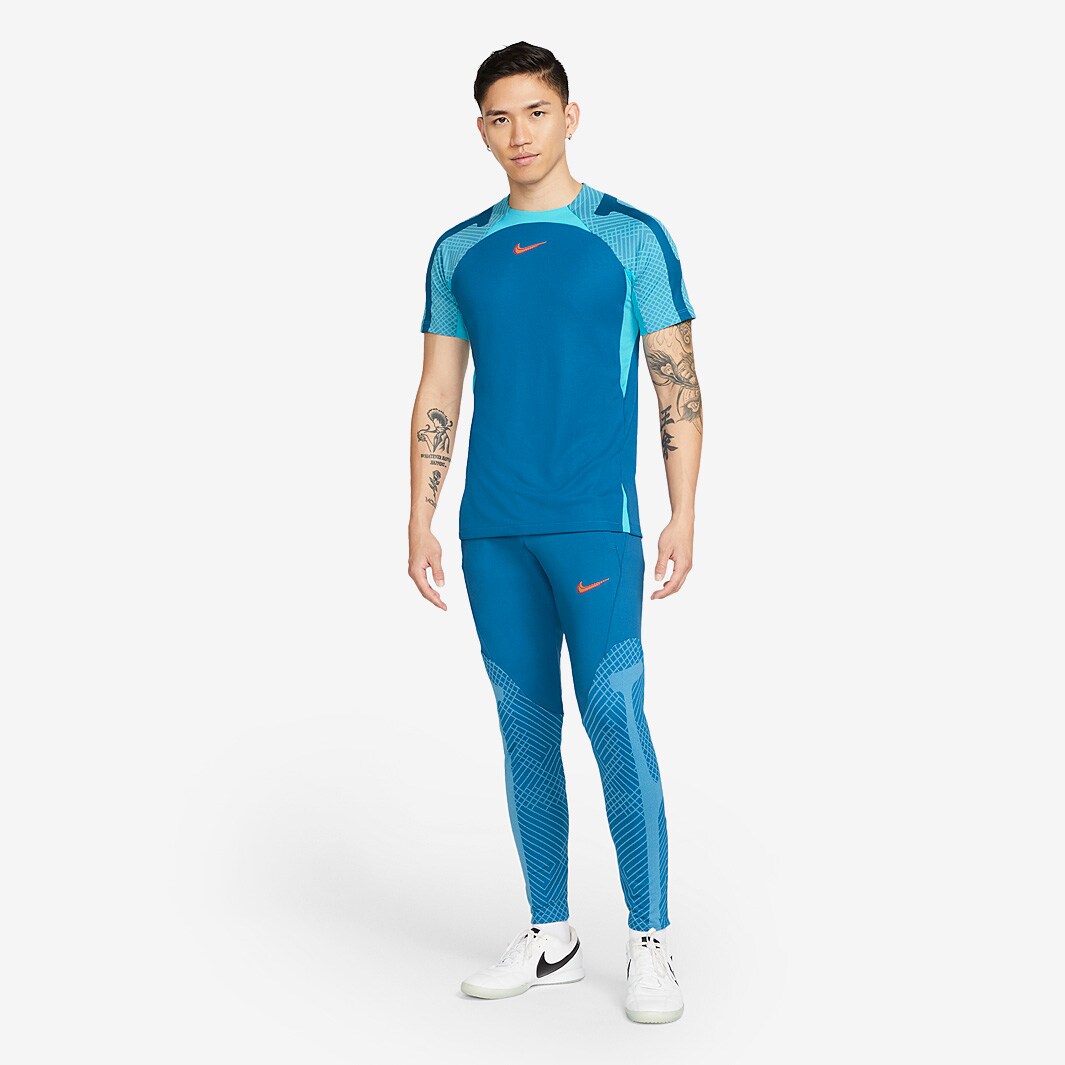 Nike Dry Strike Pant Dark Marina Blue/Chlorine Blue/Siren Red Mens Clothing