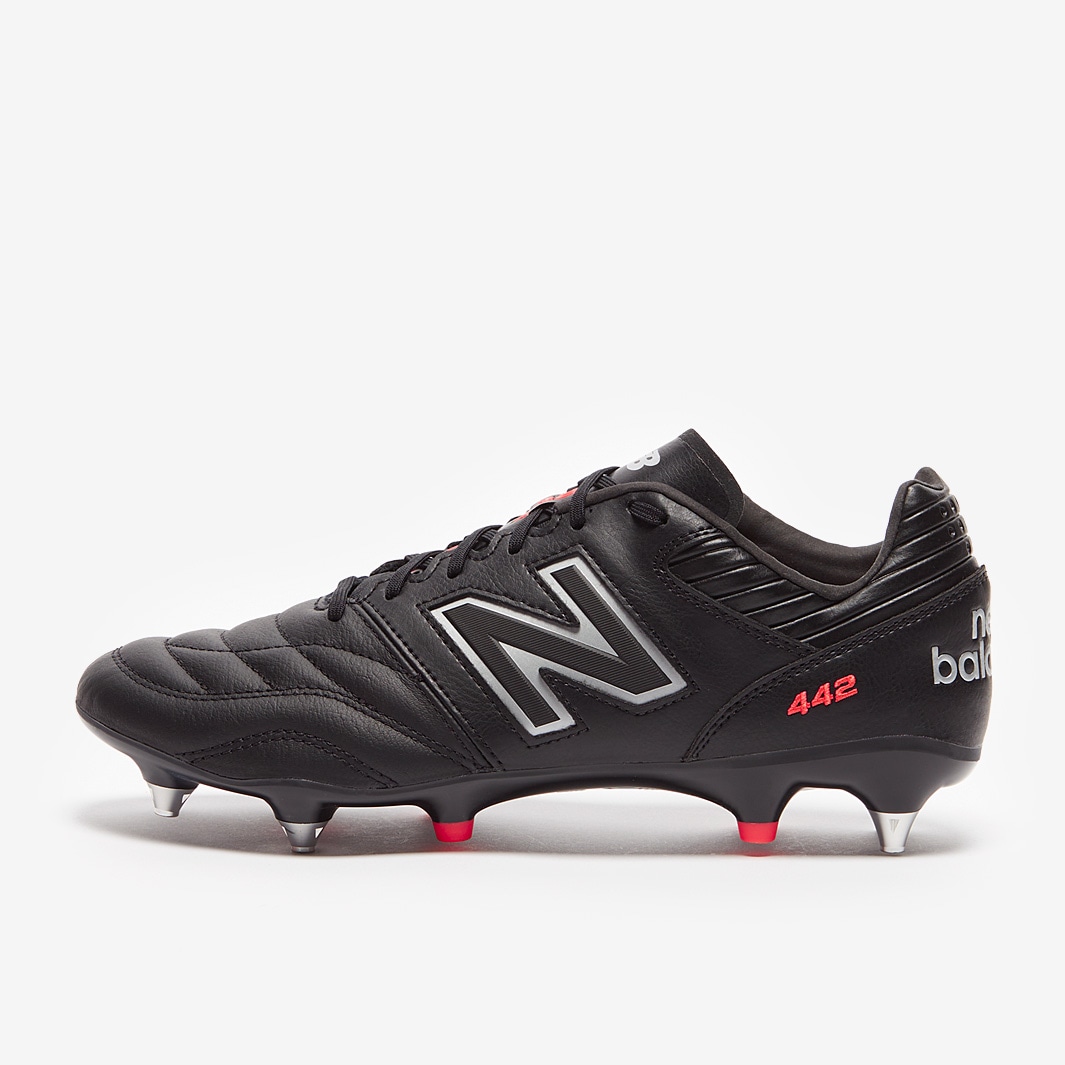 New Balance 442 V2 Pro SG - Black/Silver - Mens Boots | Pro:Direct
