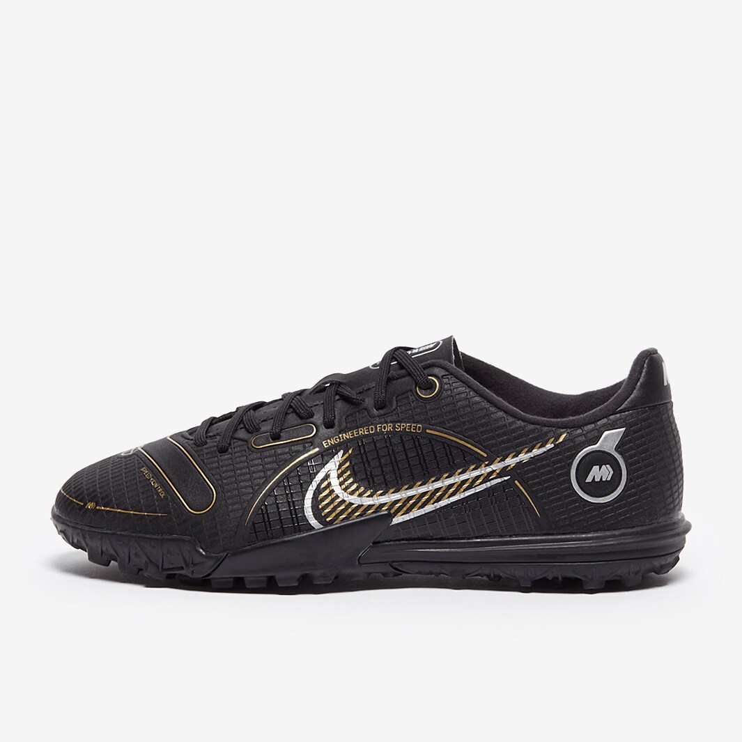 【2025A/W新作★送料無料】 Mercurial Kids Nike Vapor Black/Metallic - TF Academy XIV シューズ