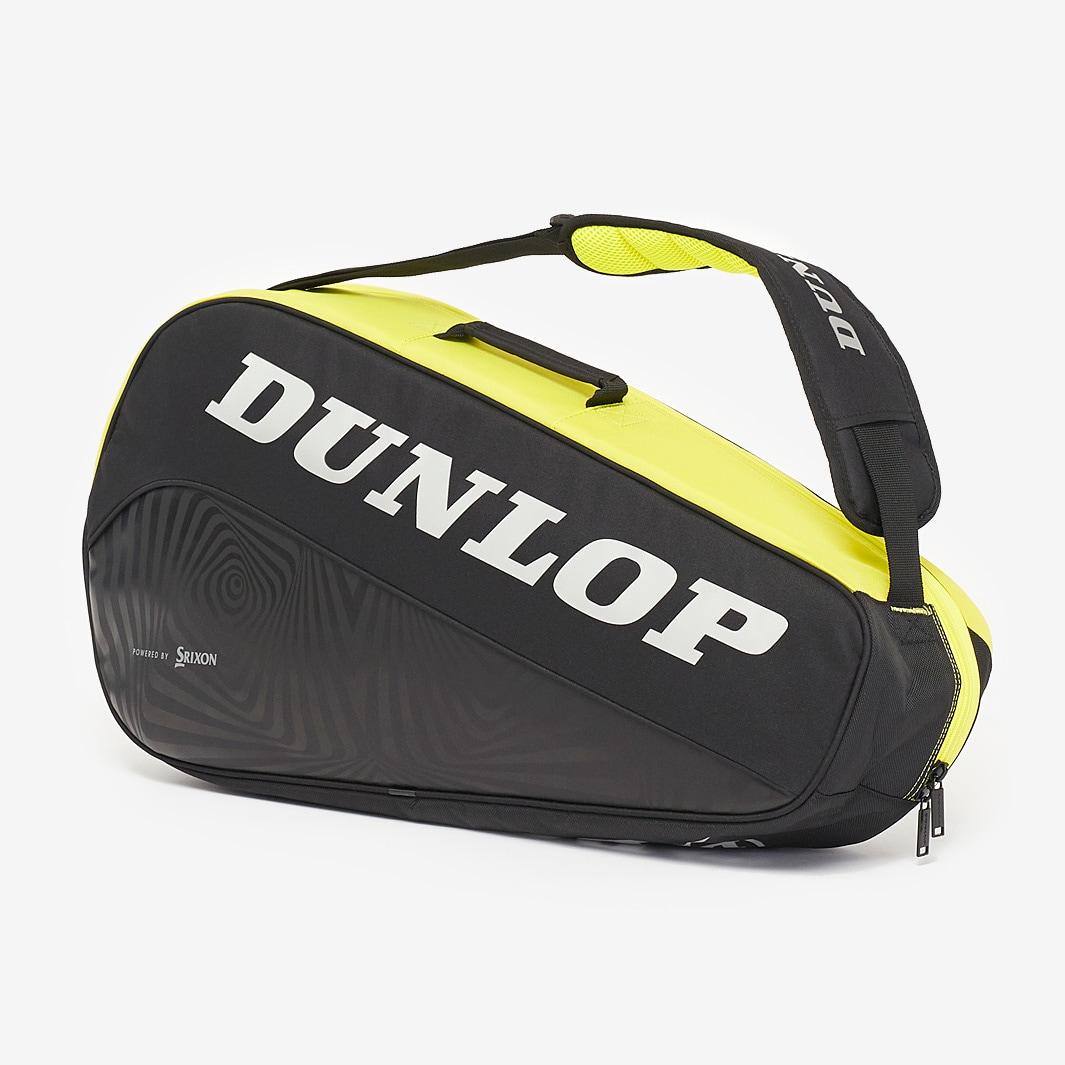 Dunlop SX Performance Thermo 3 Racket Bag Black/Yellow Bags & Luggage