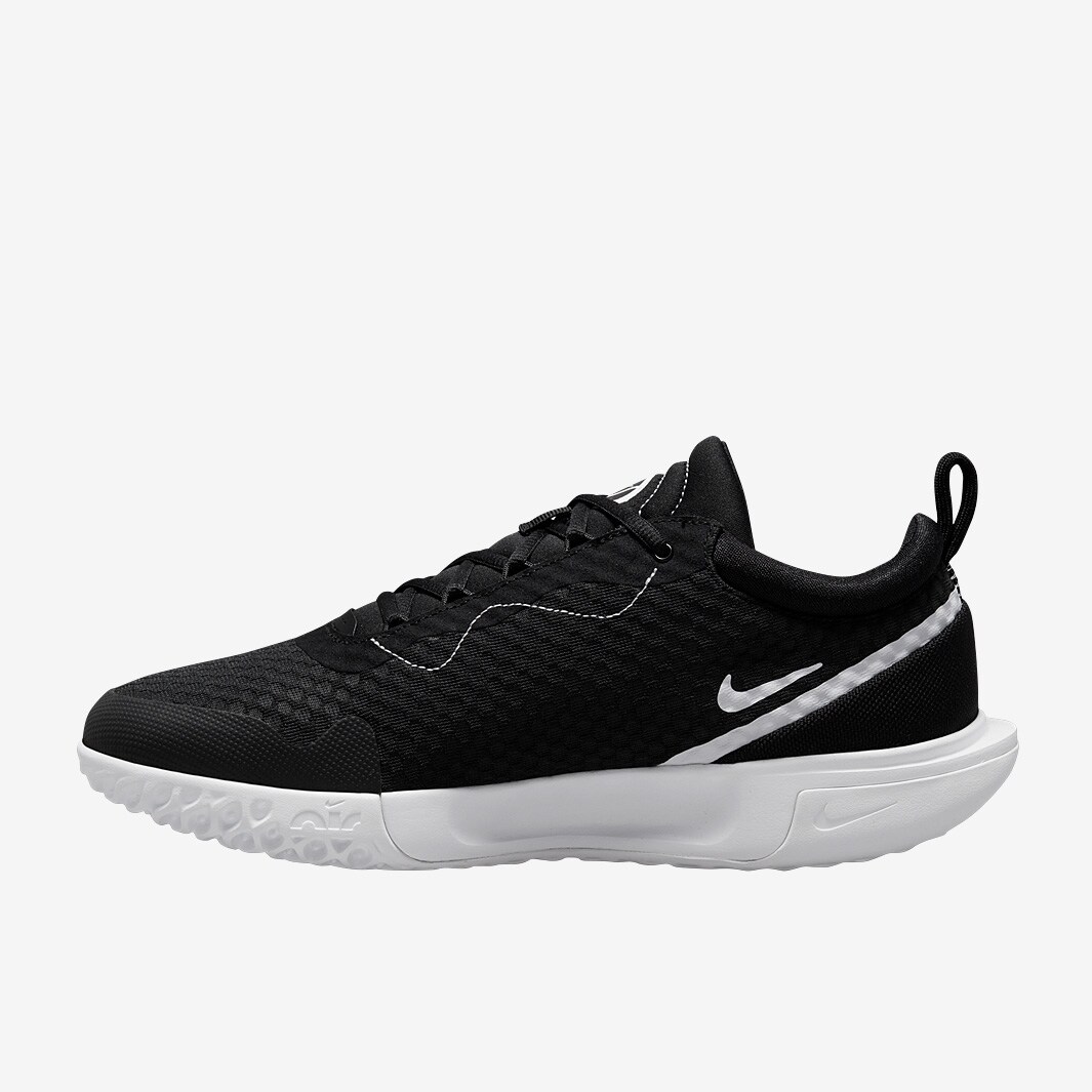 Nike Court Zoom Pro HC - Black/White - Mens Shoes