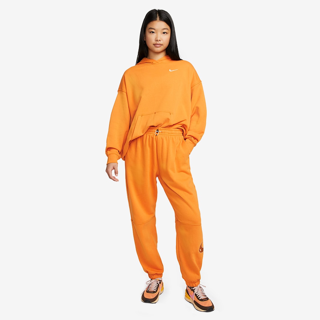 nike orange tracksuit womens
