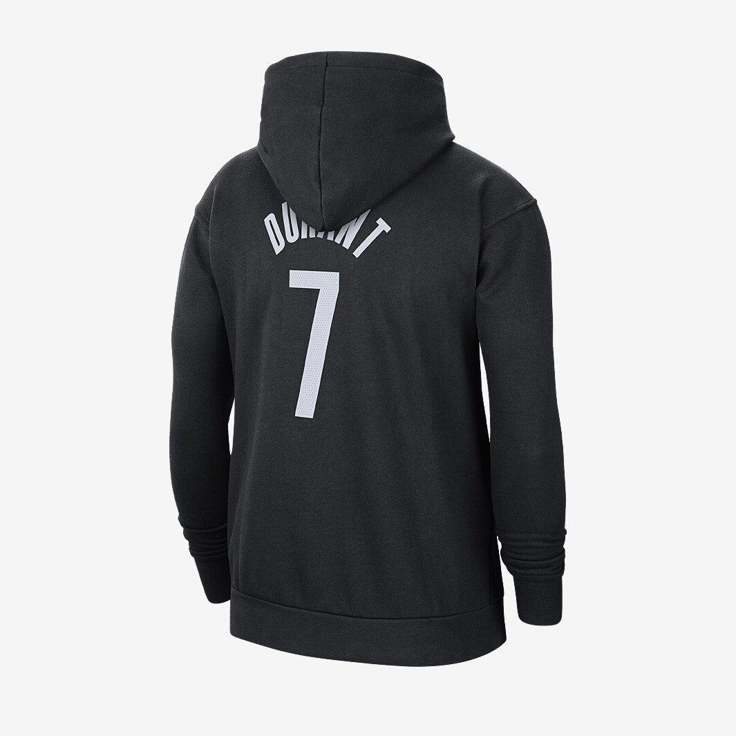 Nike NBA Brooklyn Nets Kevin Durant Essential Pullover Fleece Hoodie Black Durant Kevin Mens Replica Pro Direct Basketball