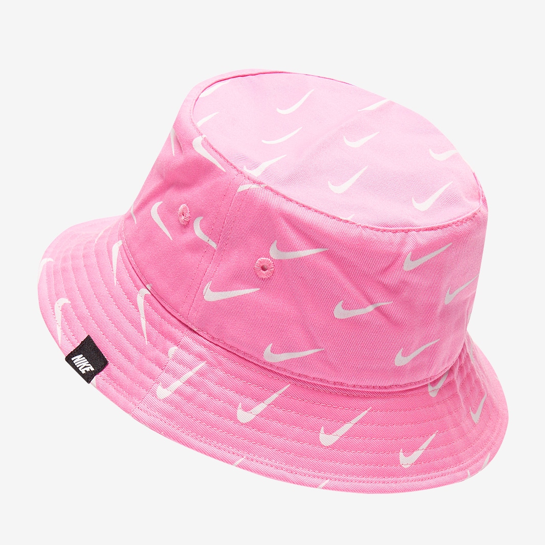 Nike Little Kids Swoosh Print Bucket Hat (2-7 YRS) - Psychic Pink