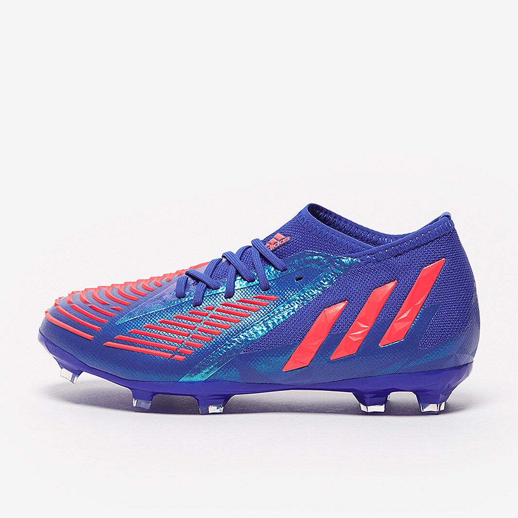 adidas Kids Predator Edge.1 FG HiRes Blue/Turbo/HiRes Blue Junior