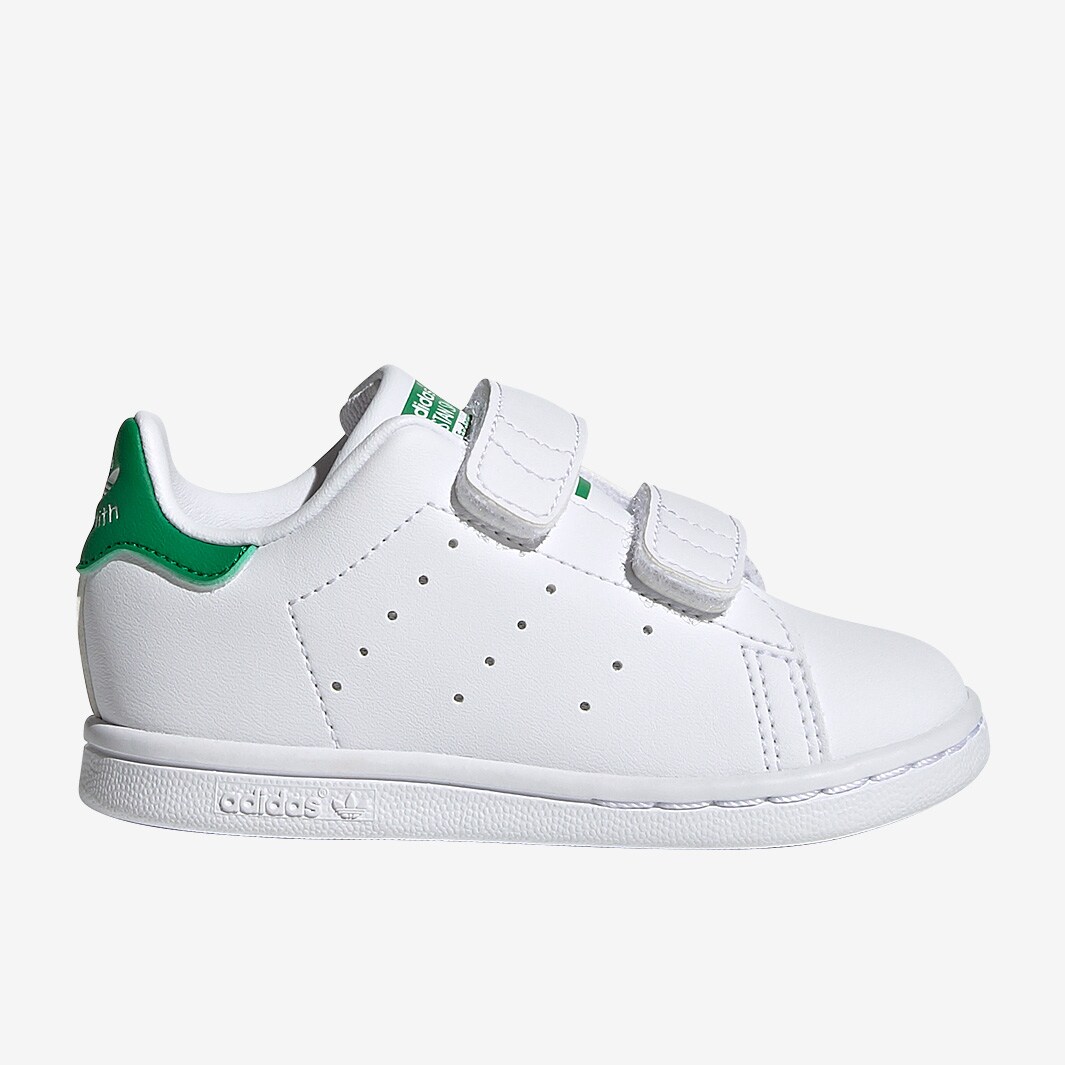 adidas Originals Kids Stan Smith CF I - Ftwr White/Ftwr White/Green ...