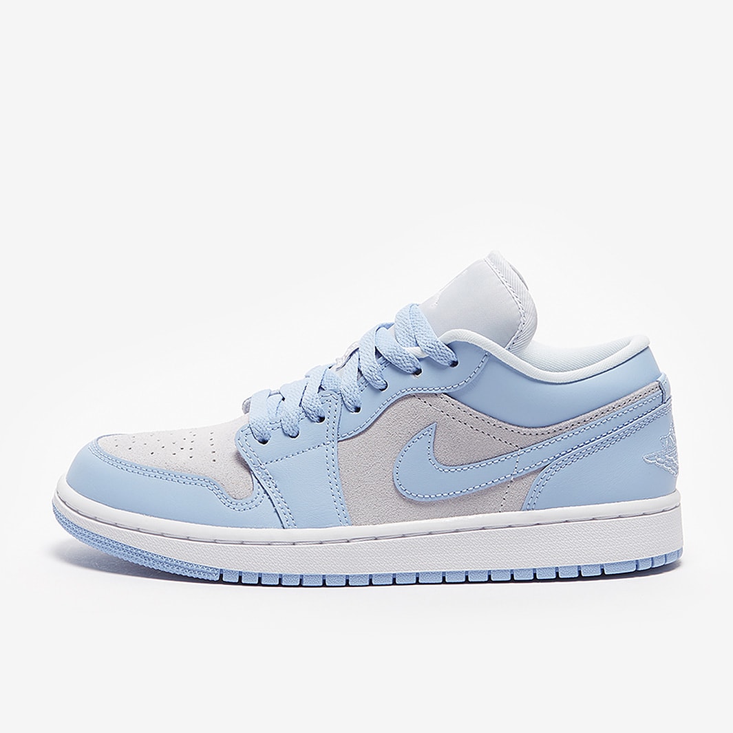 Womens Air Jordan Low University Blue Football Grey/Aluminum