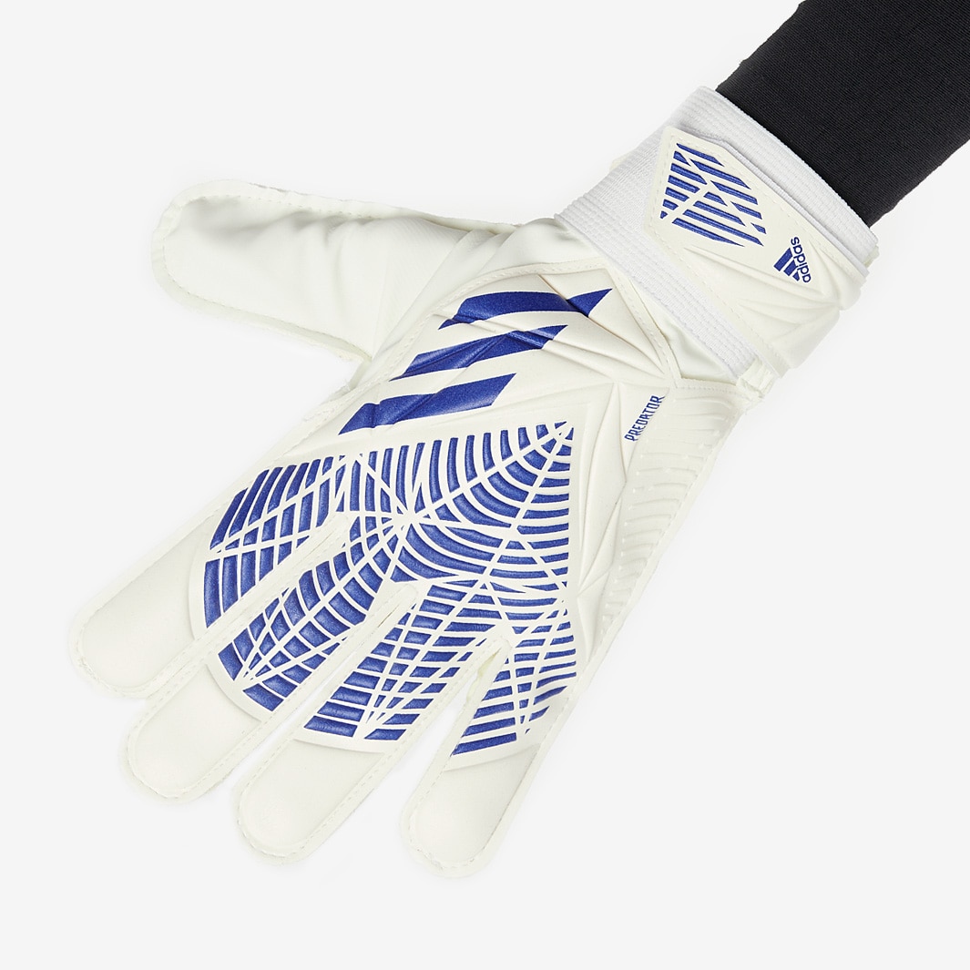 adidas Predator GL Training White/Hi-Res Blue Mens GK Gloves