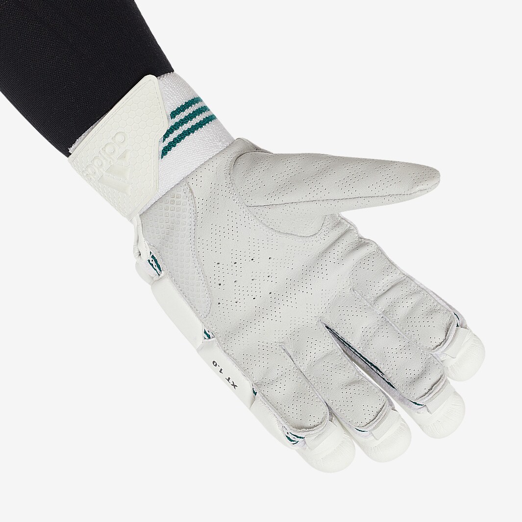 adidas XT 1.0 RH Batting Gloves - White/Teal - Batting Equipment | Pro ...