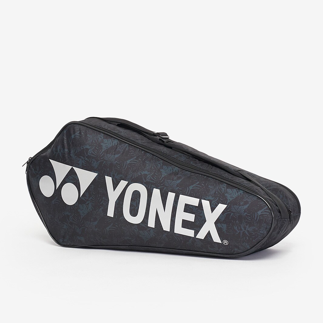 Yonex Team Series 6 Racket Bag - Black/Silver - Bags & Luggage