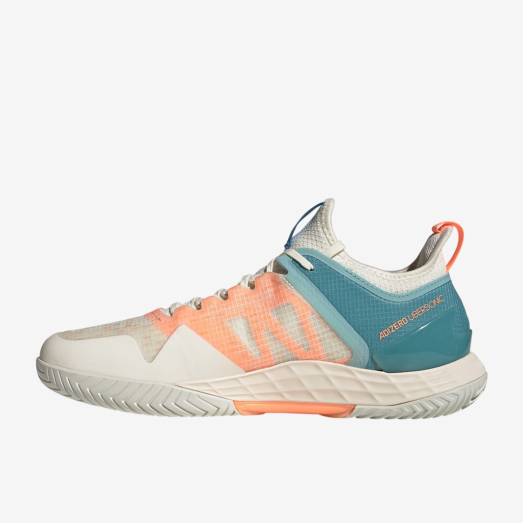 adidas Adizero Ubersonic 4 Parley Off White/White/Beam Orange Mens