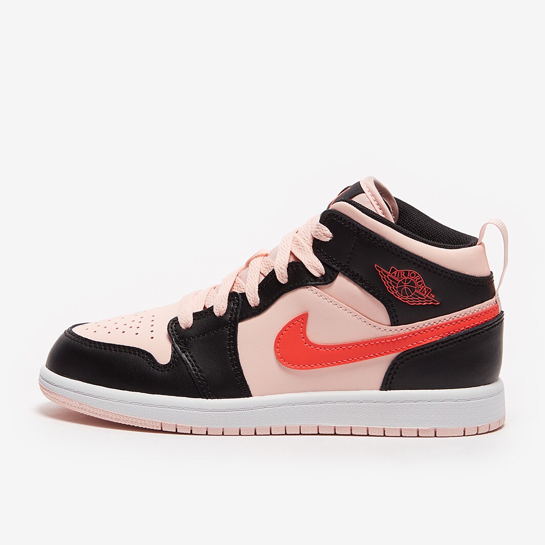 Nike Air Jordan 1 mid TD popular Toddler Atmosphere/Black/Infrared