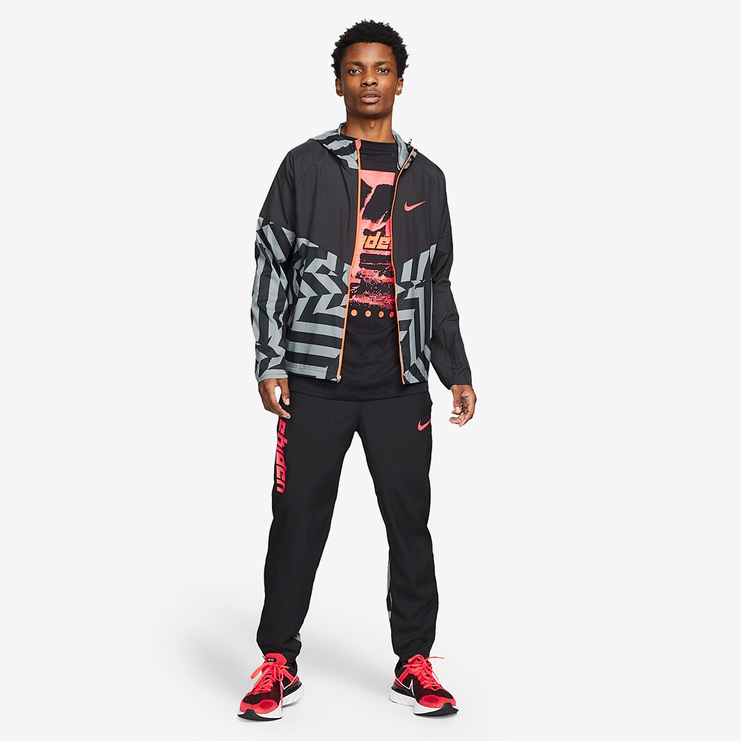 Nike Ekiden Miler Jacket - Black - Mens Clothing | Pro