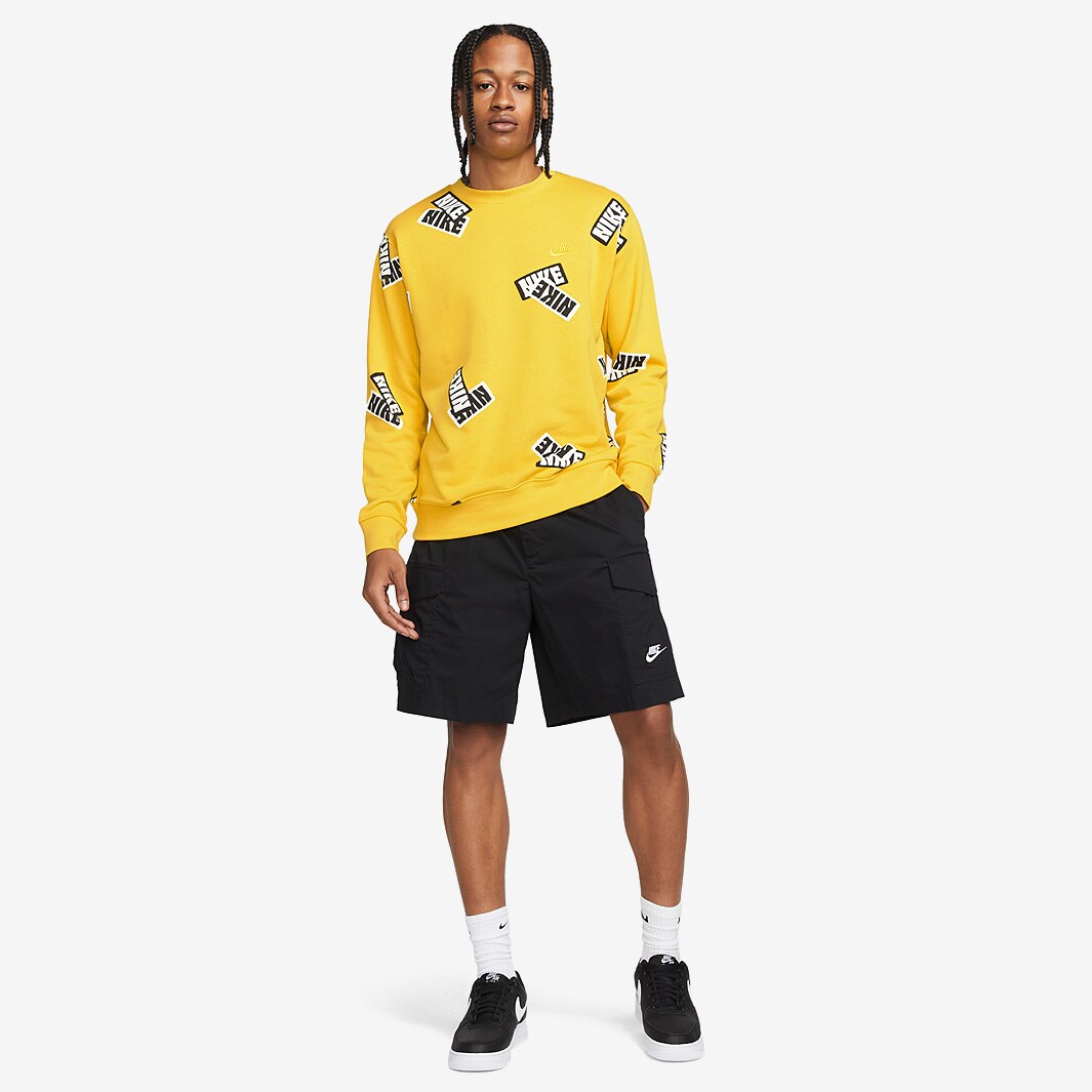 Nike Sportswear Sport Essentials+ French Terry Crew Sweatshirt Vivid Sulfur/Vivid Sulfur