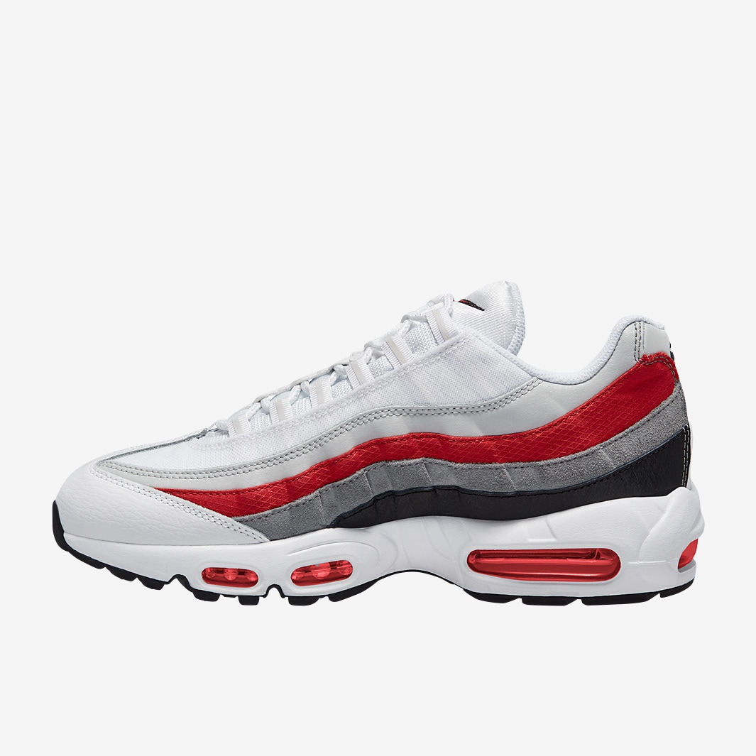 Nike Sportswear Air Max 95 Essential - Black/White-Varsity Red-Particle ...