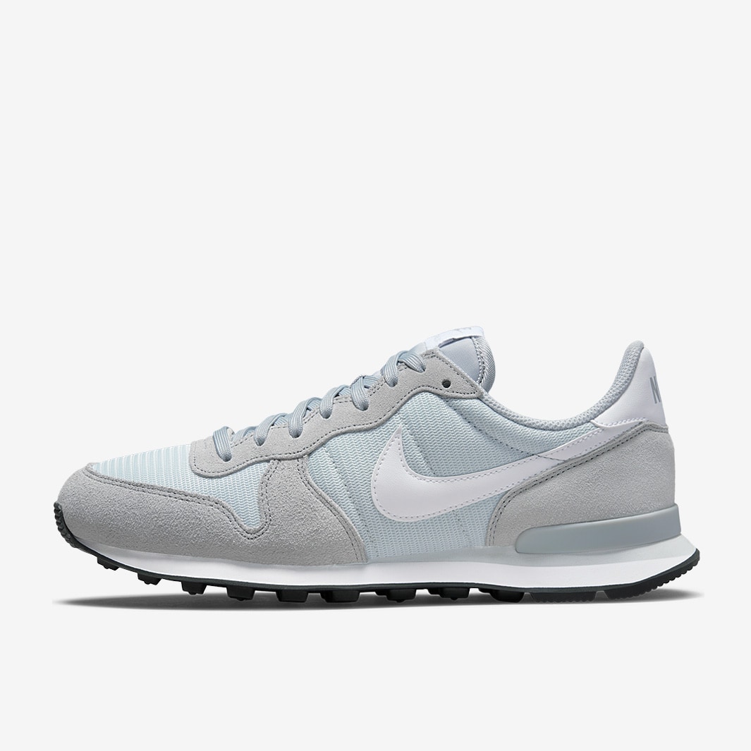 Nike Sportswear Womens Internationalist Wolf Grey White Pure Platinum Black Trainers Womens Shoes