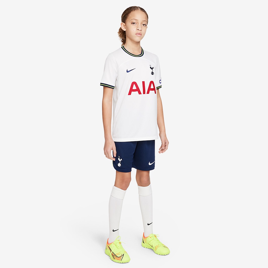 Nike 2022-23 Tottenham Hotspur Home Kids' Mini Kit - White-Binary