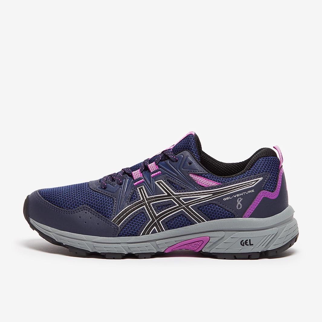 ASICS Womens Gel-Venture 8 - Midnight/Pure Silver - Womens Shoes
