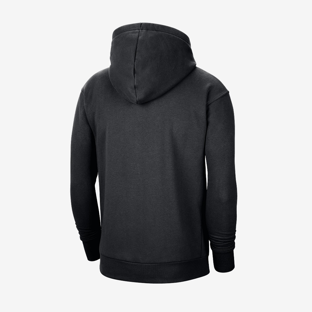 Nike WNBA Fleece Hoodie - Black/Brilliant Ornge - Mens Clothing