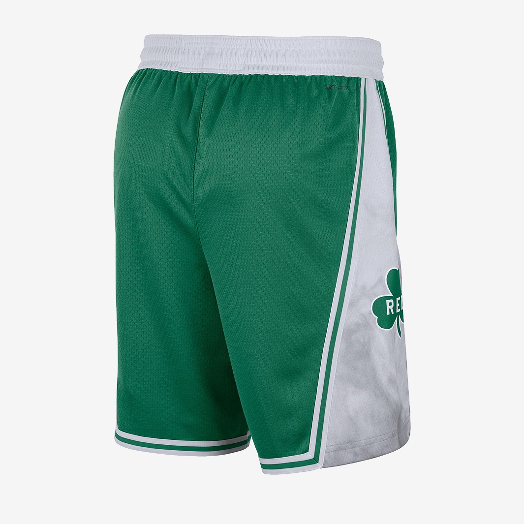 Nike NBA Boston Celtics City Edition Swingman Shorts - Clover/White ...