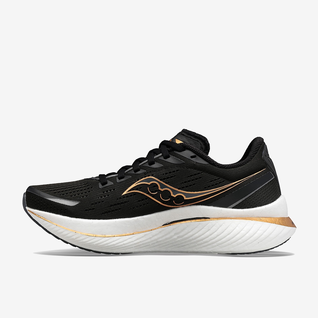Saucony Womens Endorphin Speed 3 - Black/Goldstruck - Womens Shoes ...