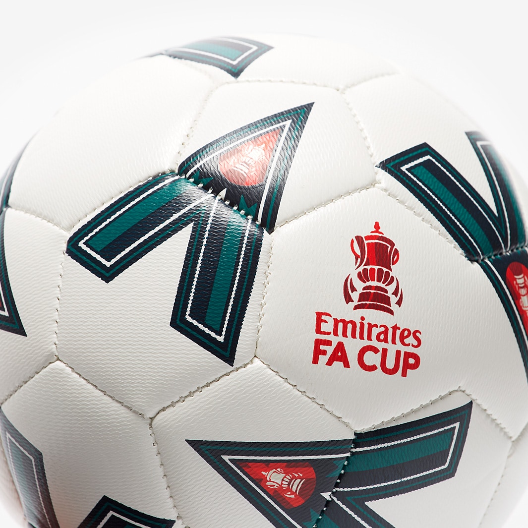 Mitre FA CUP Play 22/23 White/Pitch Green/FA Cup Red Footballs