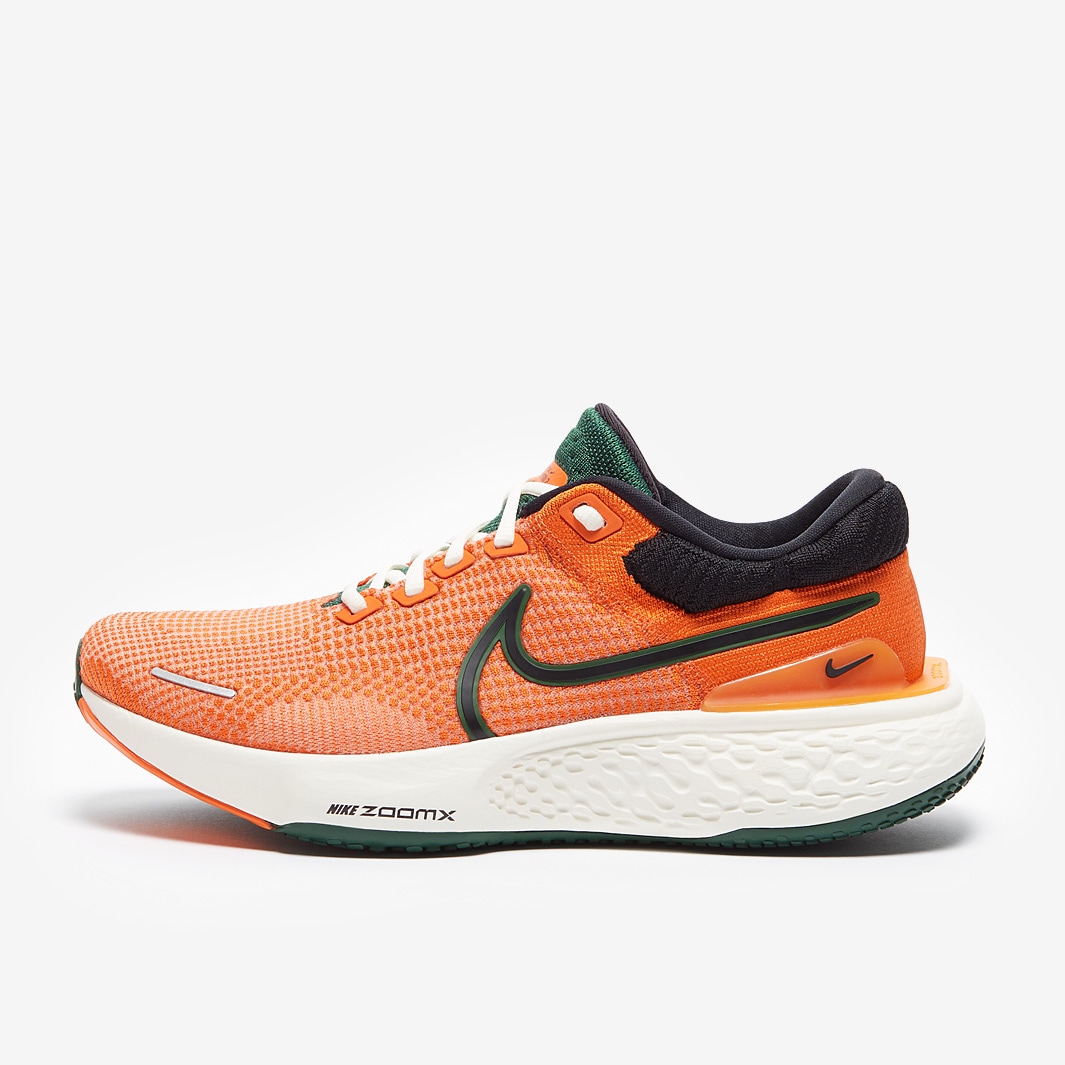 Nike ZoomX Invincible Run Flyknit 2 - Team Orange/Black-Gorge Green ...