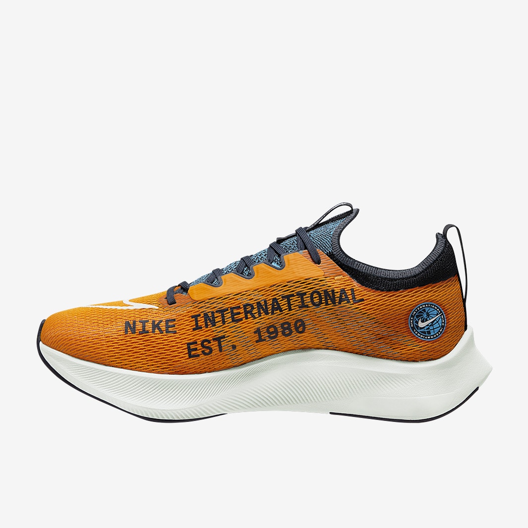 Nike Zoom Fly 4 Premium - Light Curry/University Blue - Mens Shoes