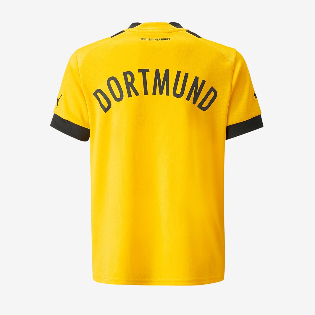Puma Borussia Dortmund 22/23 Kids Replica Home Shirt With Sponsor