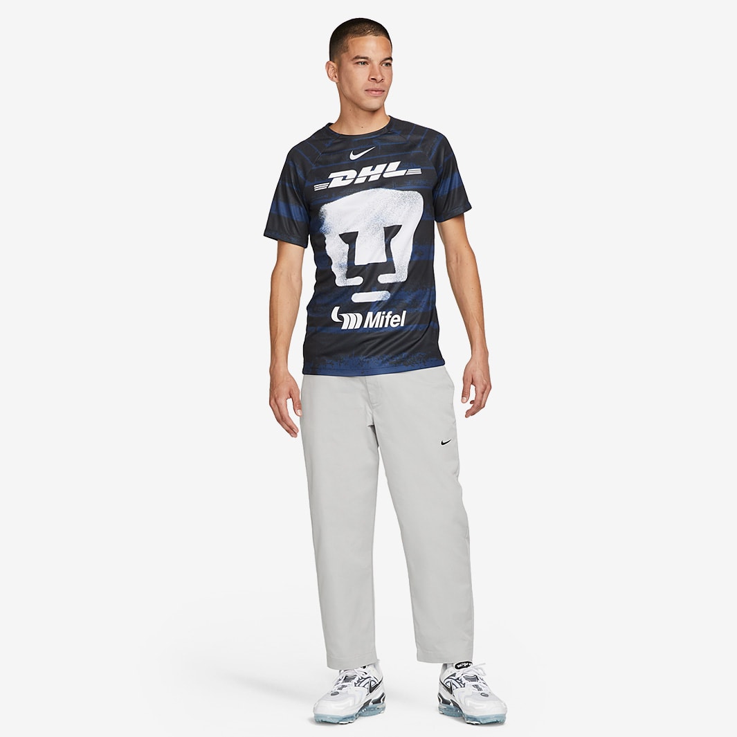 Nike Pumas 22/23 DF SS Top - Black/White - Mens Replica | Nike Pumas 22/23 DF SS Top - Black/White - Mens Replica |